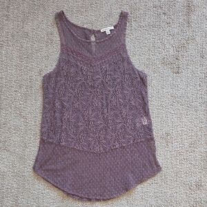 NWOT American Eagle Lace Sleeveless Blouse